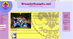 Desktop Screenshot of brescia4scouts.net