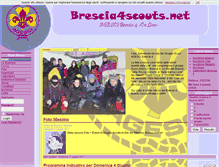 Tablet Screenshot of brescia4scouts.net
